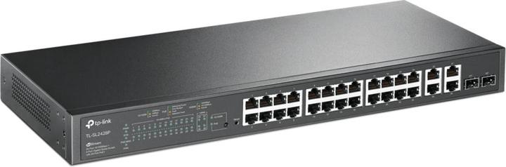 Actual product image TP-Link Smart PoE Switch T1500-28PCT (30 Ports)