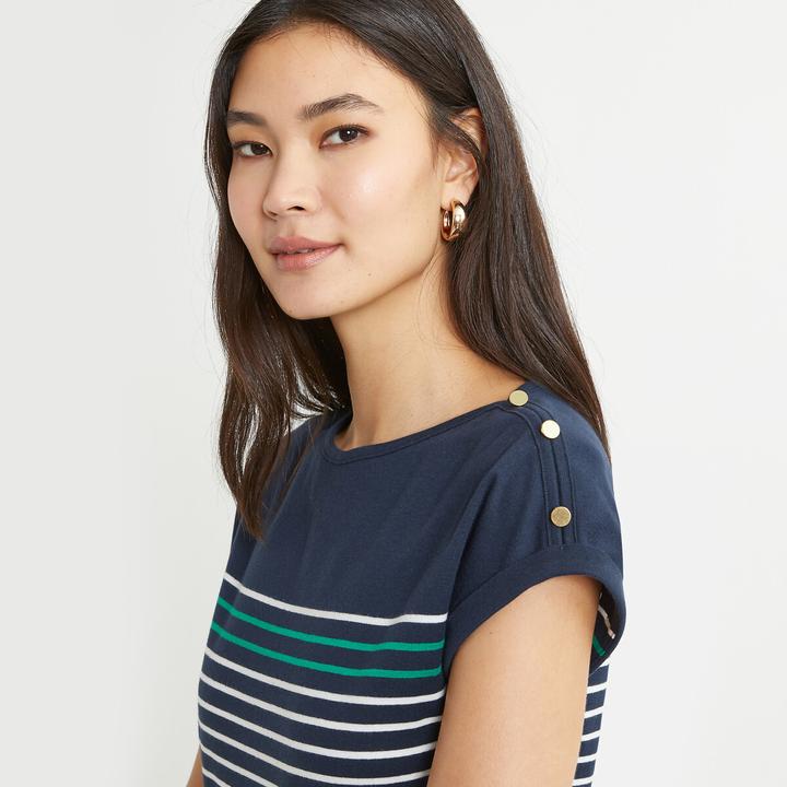 Produktbild Anne Weyburn Gestreiftes T-Shirt (40)