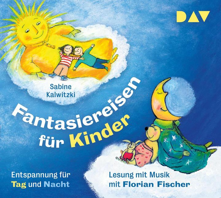 Actual product image Fantasy journeys for children - relaxation for day and night (Sabine Kalwitzki, German)