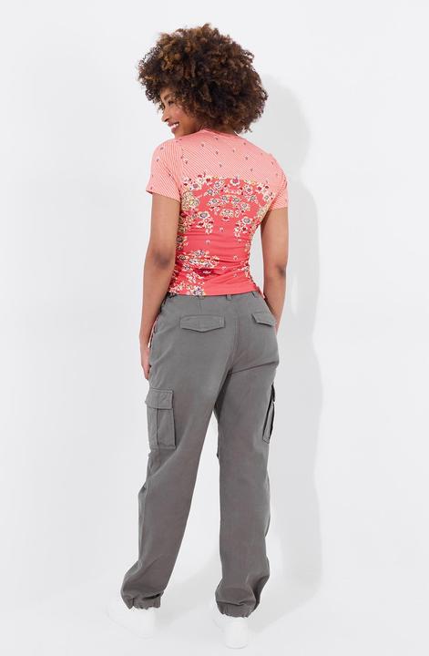 Produktbild Joe Browns Floral Print Rouched Jersey Top (12)