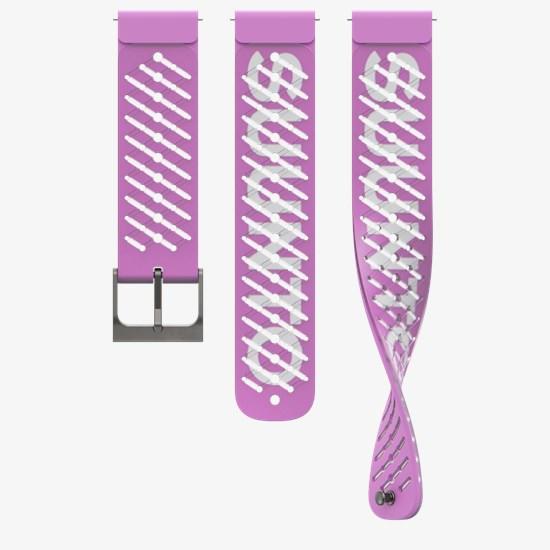 Produktbild Suunto 22 Ath5 Silicone Strap Orchid Purple S+M (22 mm, Silikon, 9 Peak, 5 Peak)