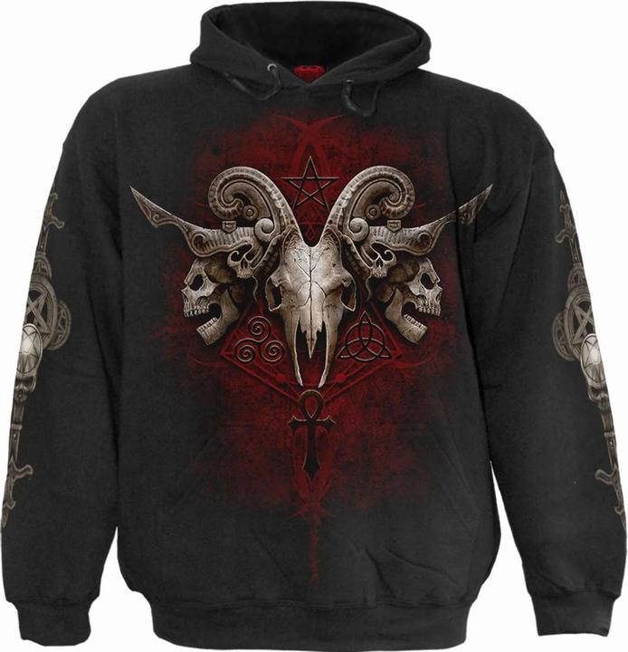 Spiral Unisex Adult Faces Of Goth Hoodie (S)