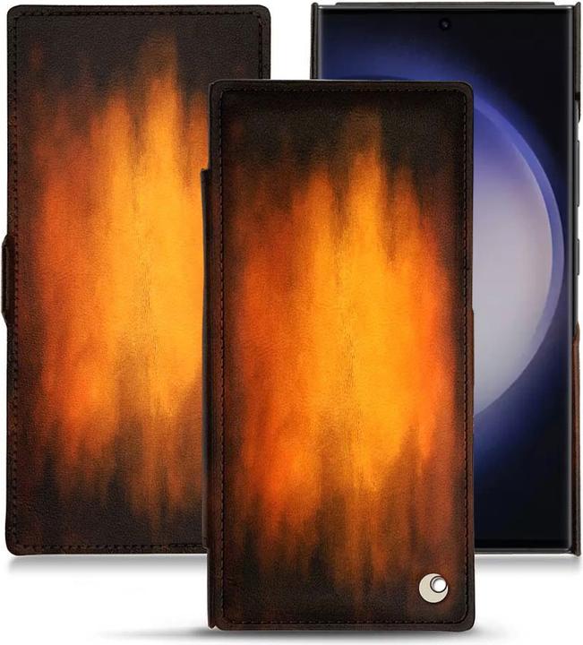 Productafbeelding Noreve Leren omslag horizontaal (Samsung Galaxy S23 Ultra, Samsung Galaxy S24 Ultra)