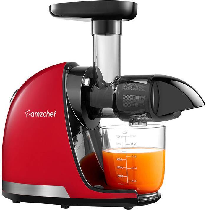 Actual product image Amzchef Slow Juicer 1501-RD (Red)