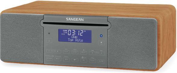 Productafbeelding Sangean - DDR-47BT, digitale radio, CD, DAB+, BT, houten kast (DAB+, FM, Bluetooth)