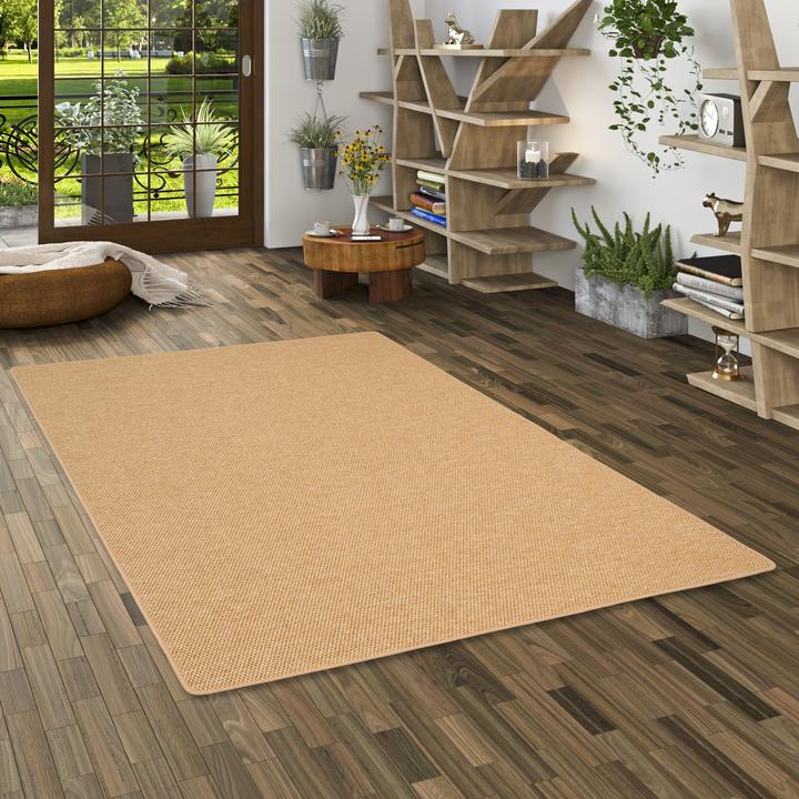Produktbild Snapstyle Natur Flachgewebe Teppich Bentzon (80 x 200 cm)