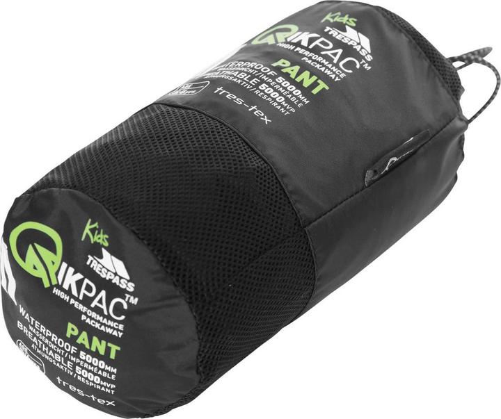 Produktbild Trespass QIKPAC Kinder Regenhose (134)