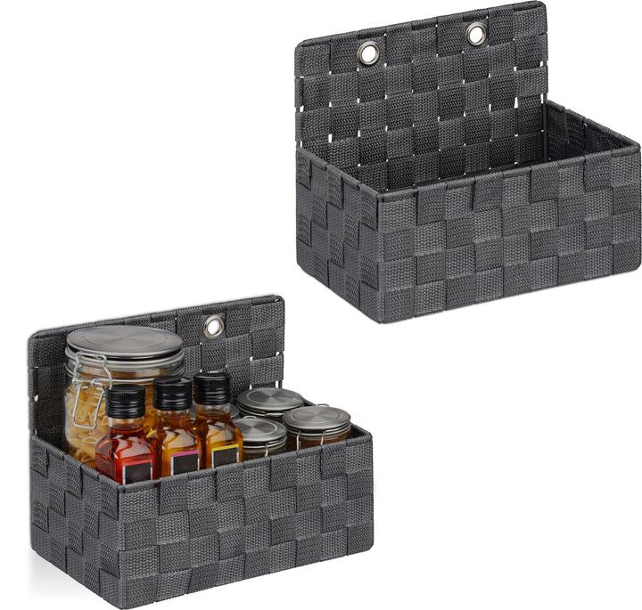 Actual product image Relaxdays 2x hanging basket (2 x)