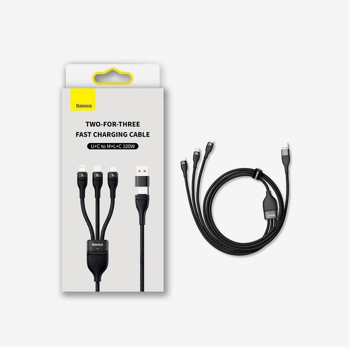 Produktbild Baseus Flash Series II“ C type USB (1.20 m, USB 3.2 Gen 1)