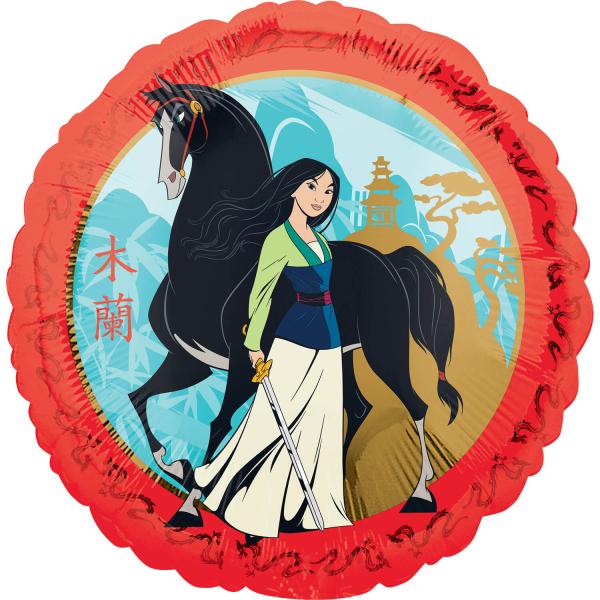 Anagram Ballon en aluminium Mulan standard emballé
