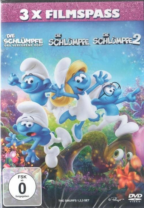 Produktbild Sony Die Schlümpfe 1 + 2 + Das verlorene Dorf (DVD, 2018, Deutsch)