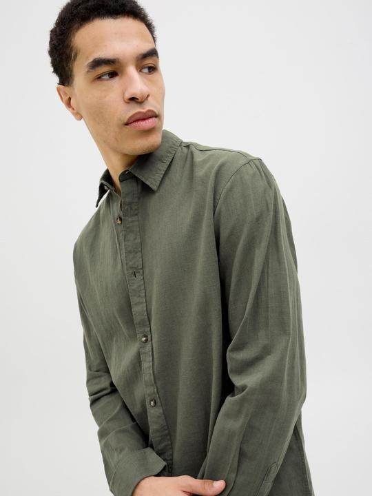 Actual product image Jack & Jones Jjesummer Shirt Ls Sn (XL)