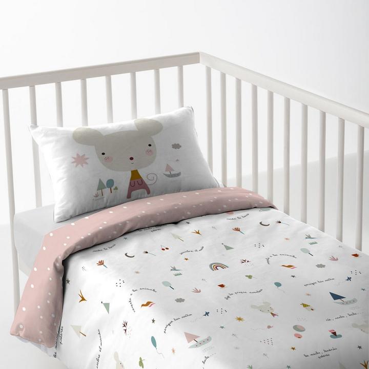 Immagine prodotto Haciendo el Indio Bettdeckenbezug Magic Dragon Reversibel 80 cm Babybett 115 x 145 + 20 cm