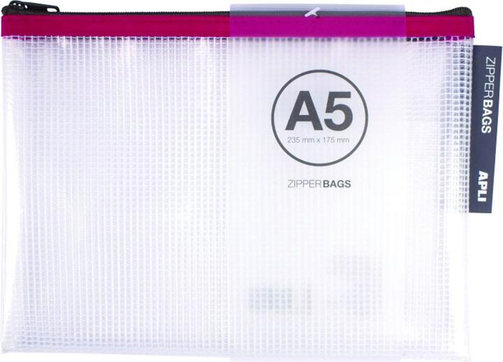Image du produit Apli Pochette à fermeture éclair, a5, 235x175 mm, mélange de couleurs (A5)