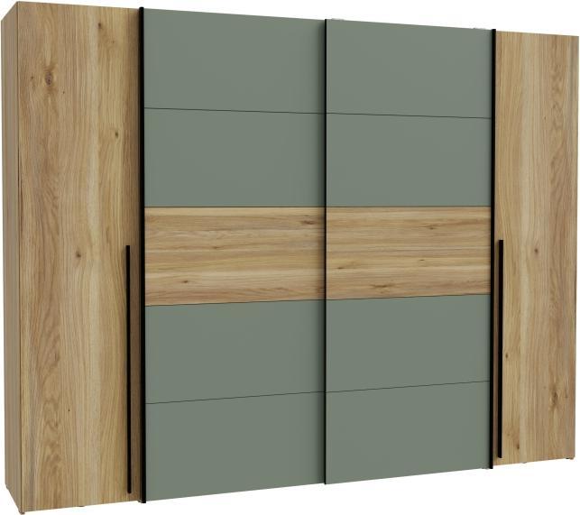 Mauvella oak wood reproduction (D108), Sage (U59) combined with Mauvella oak wood reproduction (D108)