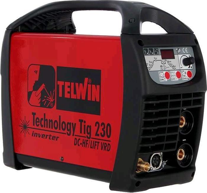 Telwin Tecnologia TIG 230 DC Inverter saldatrice TIG e MMA