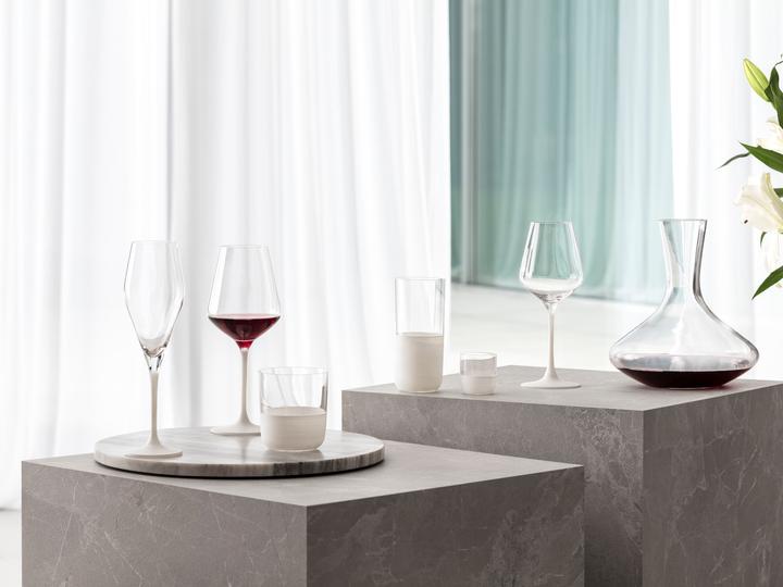 Productafbeelding Villeroy & Boch Champagneglas, set van 4 Vervaardiging Rock blanc (26 cl, 4 Bril, Champagneglazen)