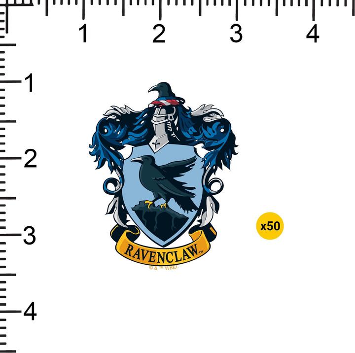 Produktbild Ravenclaw Wappen Aufkleber Deluxe 50erPack Vinyl