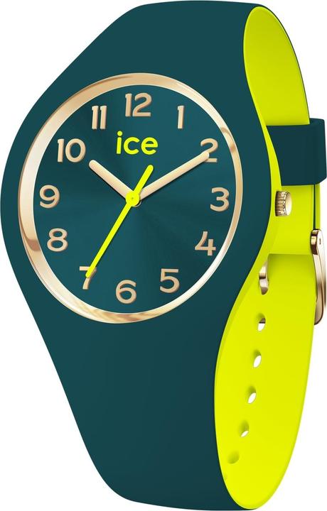 Actual product image ICE Watch Ice Duo Chic Dark Green Lime (Analogue wristwatch, 34 mm)