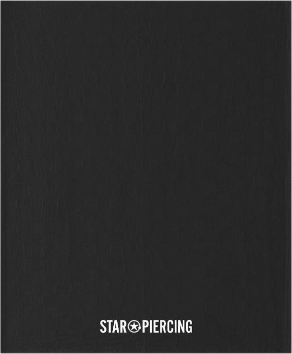 Produktbild Star Piercing Threadless Bananen-Stab silber (Stoff, ohne Messing)