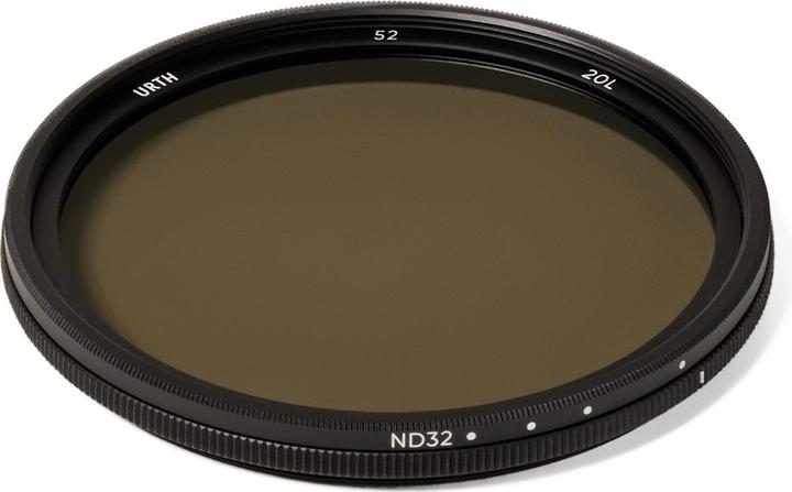 Produktbild Urth 52mm ND2 32 (1 5 Stop) Variable ND Lens Filter (Plus+) (ND- / Grauverlauffilter, 52 mm)