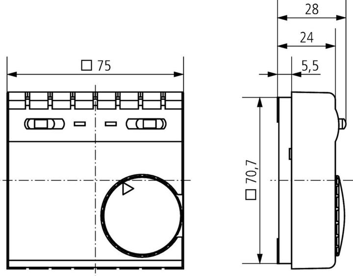 Actual product image Theben RAMSES 708
