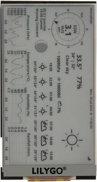 Produktbild Lilygo TTGO T5 4.7 Inch E-paper Display ESP32 Modul mit WiFi/Bluetooth V2.3
