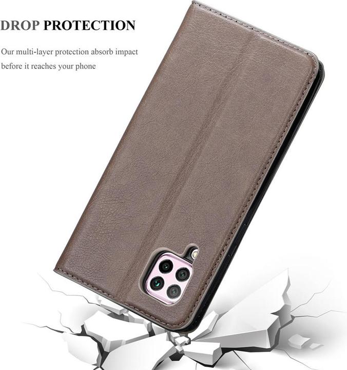 Produktbild Cadorabo Book Invisible Magnet Cover (Huawei Nova 7i, Huawei P40 Lite)