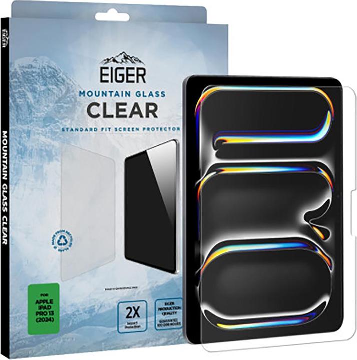 Eiger Mountain Glass Clear (1 Stück, iPad Pro 13 2024 (M4), iPad Air 13 2024 (M2))