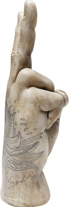 Actual product image Kare Design Deco Hand Victory Tattoo Eye 36cm