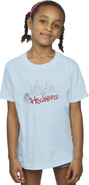Image du produit - T-shirt HOGWARTS CASTLE SPRAY - Fille (104)