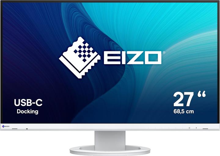 Eizo 68.5cm (27") EV2720-WT 16:9 HDMI+DP+USB-C IPS white (2560 x 1440 pixels, 27")