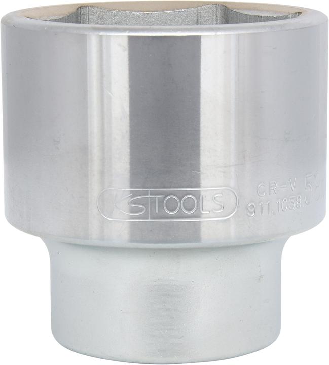 Produktbild KS Tools 1" Sechskant-Stecknuss kurz (58 mm)