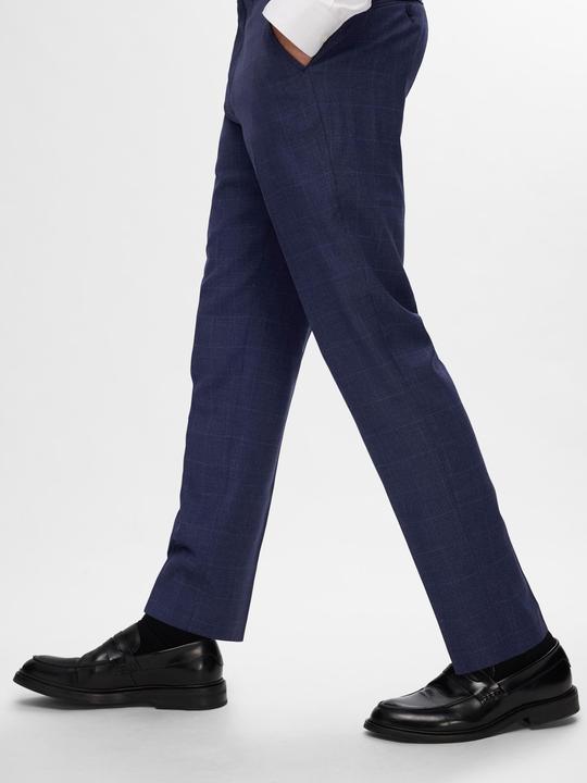 Image du produit Selected Homme Pantalon de costume slim à carreaux (50)