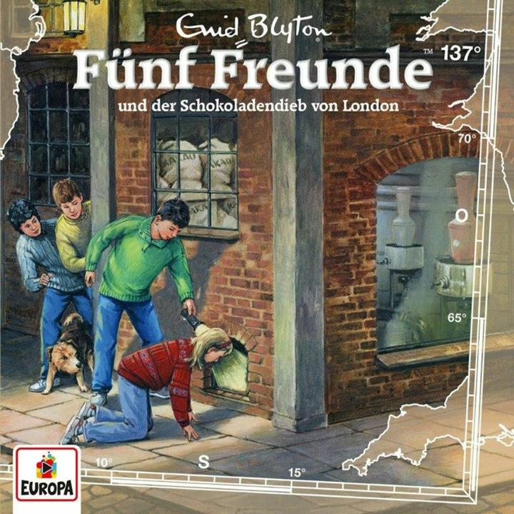 Actual product image Five Friends 137 - and the Chocolate Thief of London (Five friends, German)