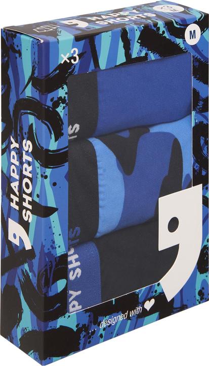 Immagine prodotto Happy shorts Maglia con pantaloni retrò (M, confezione da 6)