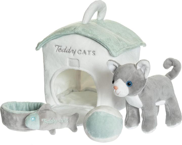 Actual product image Teddykompaniet Teddy play set cat house