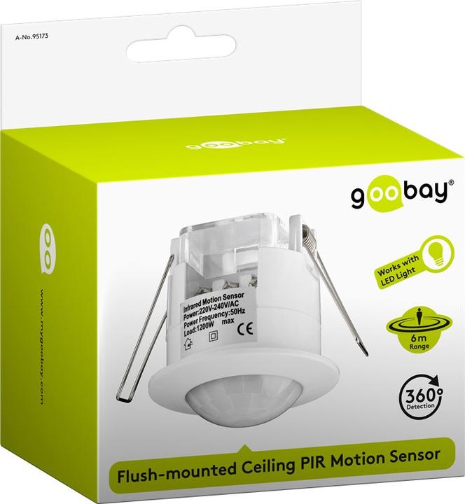 Immagine prodotto Goobay sensore di movimento PIR 95173 (6 m)