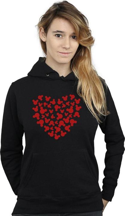 Produktbild Disney Mickey Mouse Heart Silhouette Kapuzenpullover (XXL)