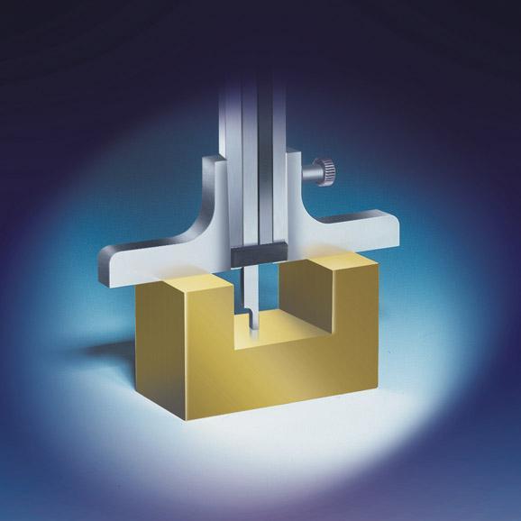 Produktbild Tesa Messbrücke für digitale Messschieber + Uhrmesschieber 150 mm (15 cm)
