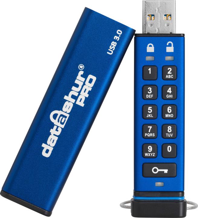 Actual product image iStorage Datashur Pro (64 GB, USB 3.0, USB-A)