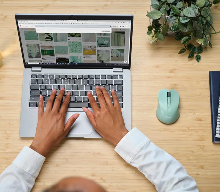 Produktbild Trust Mydo Silent Wireless Mouse Gree (Kabellos)