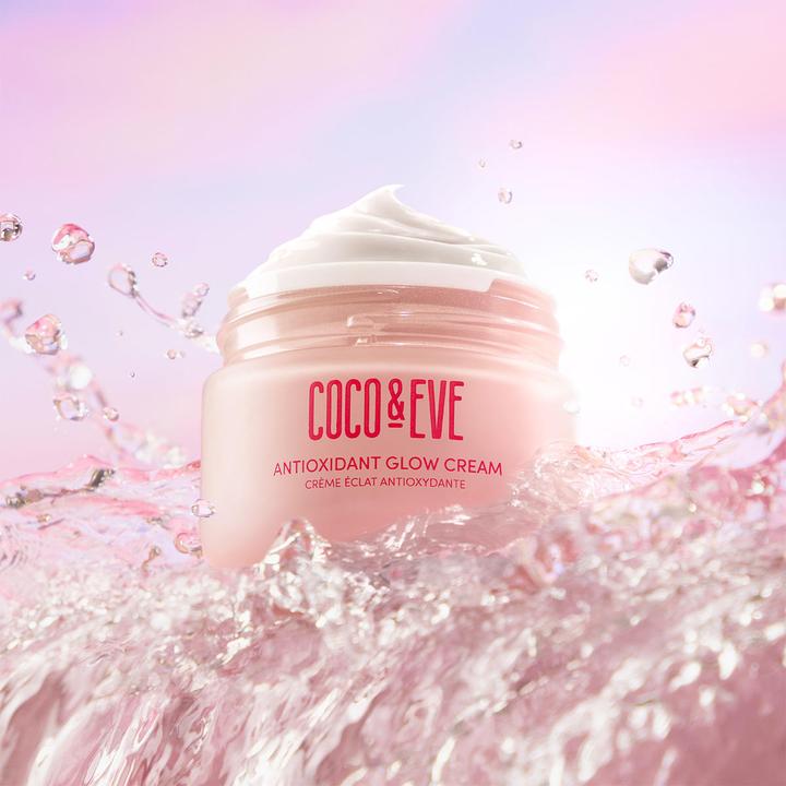 Produktbild Coco & Eve Antioxidant Glow Cream mit Niacinamid, Hyaluronsäure und Ceramid 1.76 fl oz (50 ml, Gesichtswasser)