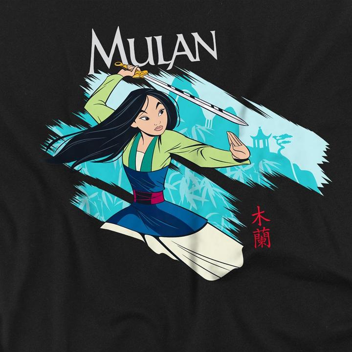 Image du produit Mulan - T-shirt SWORD IN THE WIND - Adulte (L)
