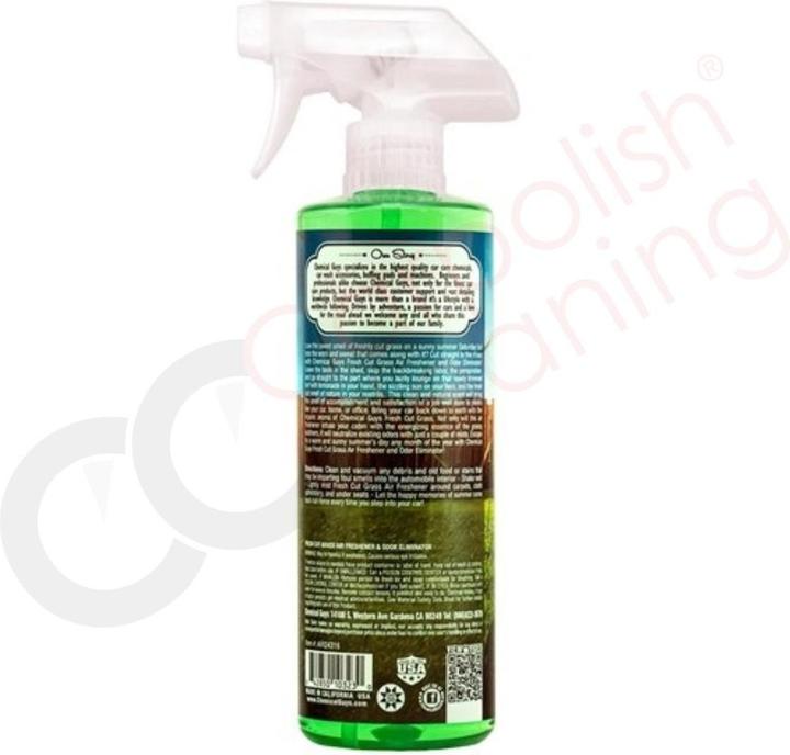 Actual product image Chemical Guys Fresh Cut Grass - car fragrance summer