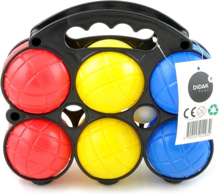 Immagine prodotto Didak Petanque in plastica 6 pezzi/set (6 x)
