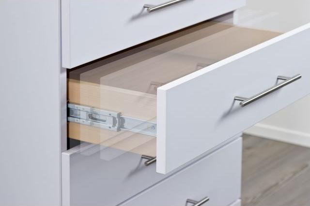 Immagine prodotto Hettich Schubladenschiene Vollauszug 400 mm mit Anschlagdämpfung chromatiert 9126921 2 Stück