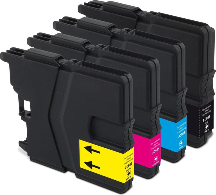 Generic Ink Tinte Brother LC985 Multipack (M, BK, Y, C)