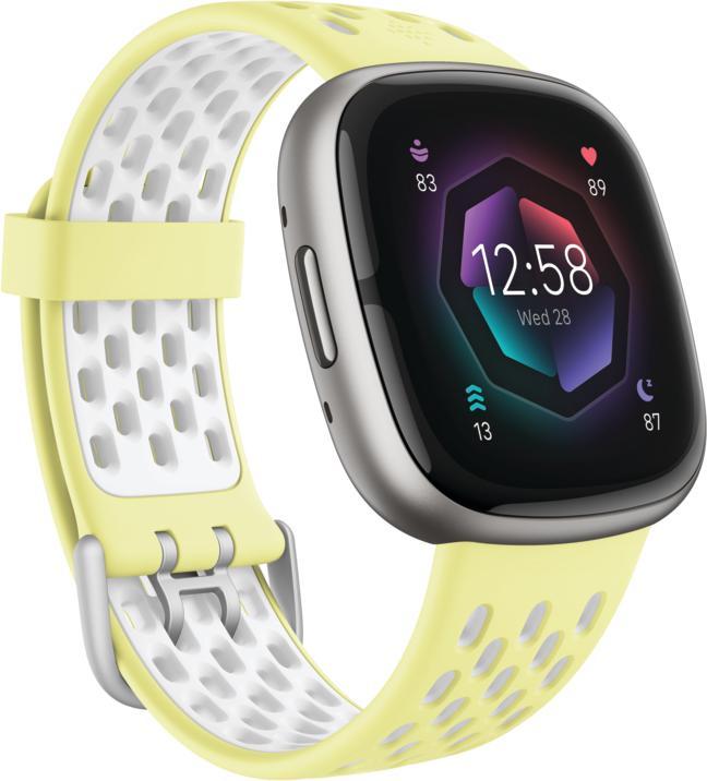 Immagine prodotto Fitbit Bracciale sportivo Versa 3/Sense (Silicone, Senso, Versa 3)
