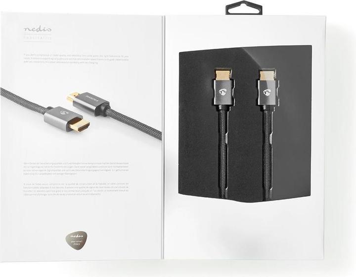 Immagine prodotto Nedis Cavo HDMI ad alta velocità con Ethernet| Spina HDMI| 4Ka60Hz| - Cavo - Digitale/D (5 m, HDMI)